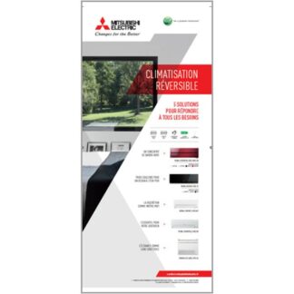 Kakémono Climatisation réversible Mitsubishi Electric