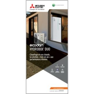 Kakémono ECODAN Hydrobox Duo Mitsubishi Electric